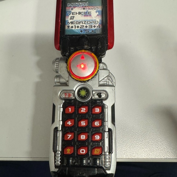 Bandai Power Rangers Operation Overdrive Tracker Morpher Overdrive Phone Works* - Picture 5 of 10